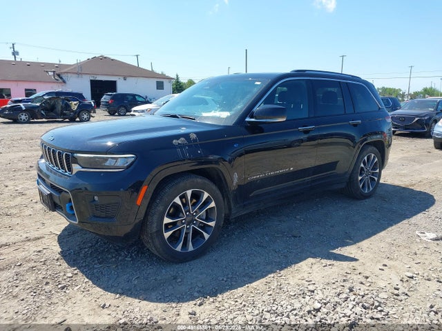 45185861 :رقم المزاد ، 1C4RJYD60PC633947 vin ، 2023 Jeep Grand Cherokee 4xe Overland مزاد بيع