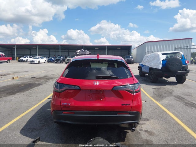 45185881 :رقم المزاد ، 3CZRZ1H51SM705841 vin ، 2025 Honda Hr-v 2wd Sport مزاد بيع