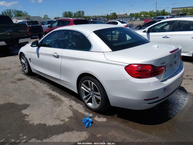 2017 Bmw 430i Xdrive მანქანა იყიდება აუქციონზე, vin: WBA4U9C59H5D44250, აუქციონის ნომერი: 45185904