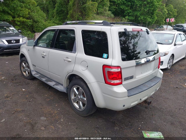 2008 Ford Escape Limited მანქანა იყიდება აუქციონზე, vin: 1FMCU94198KE60729, აუქციონის ნომერი: 45185918