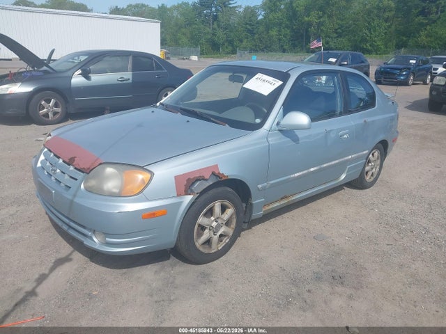 2005 Hyundai Accent Gls/gt მანქანა იყიდება აუქციონზე, vin: KMHCG35CX5U339891, აუქციონის ნომერი: 45185943