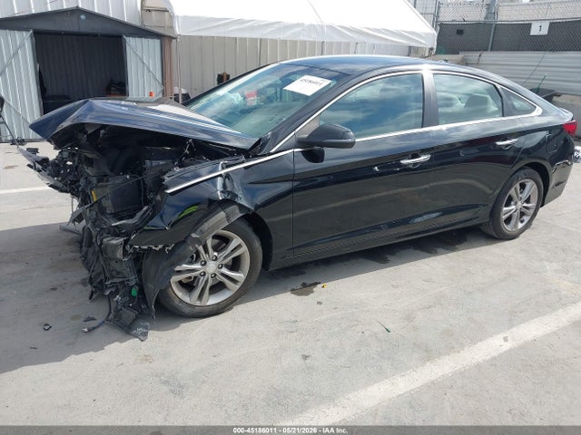 2018 Hyundai Sonata Sel მანქანა იყიდება აუქციონზე, vin: 5NPE34AF0JH609472, აუქციონის ნომერი: 45186011