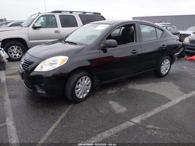 2014 Nissan Versa 1.6 S მანქანა იყიდება აუქციონზე, vin: 3N1CN7AP4EL852397, აუქციონის ნომერი: 45186066