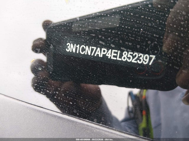 2014 Nissan Versa 1.6 S მანქანა იყიდება აუქციონზე, vin: 3N1CN7AP4EL852397, აუქციონის ნომერი: 45186066