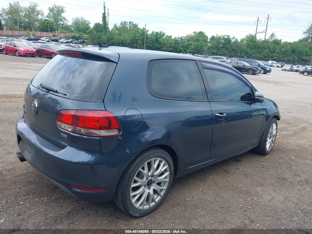 45186090 :رقم المزاد ، WVWMM7AJ0BW176617 vin ، 2011 Volkswagen Golf Tdi 2-door مزاد بيع