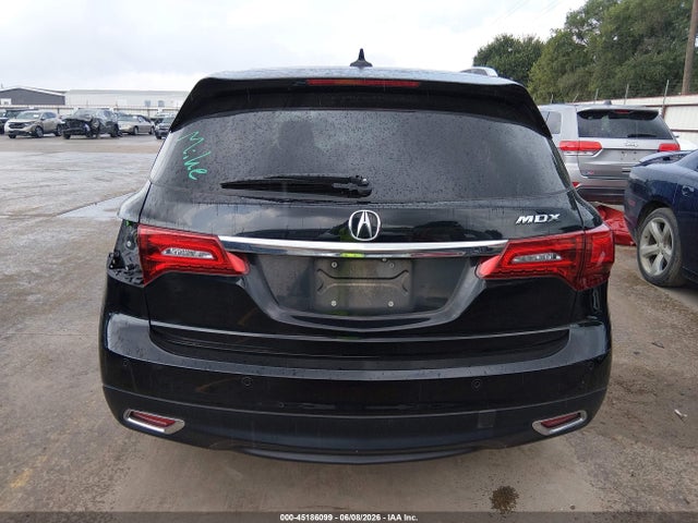 45186099 :رقم المزاد ، 5FRYD3H95GB002896 vin ، 2016 Acura Mdx Advance   Entertainment Packages/advance Package مزاد بيع