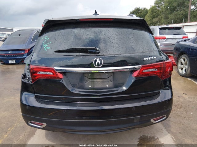 45186099 :رقم المزاد ، 5FRYD3H95GB002896 vin ، 2016 Acura Mdx Advance   Entertainment Packages/advance Package مزاد بيع