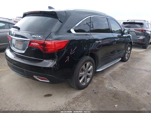 45186099 :رقم المزاد ، 5FRYD3H95GB002896 vin ، 2016 Acura Mdx Advance   Entertainment Packages/advance Package مزاد بيع