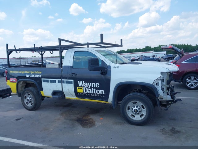 Aukcja sprzedaży 2022 Chevrolet Silverado 2500hd 2wd  Long Bed Wt, vin: 1GC0WLE78NF288179, numer aukcji: 45186140