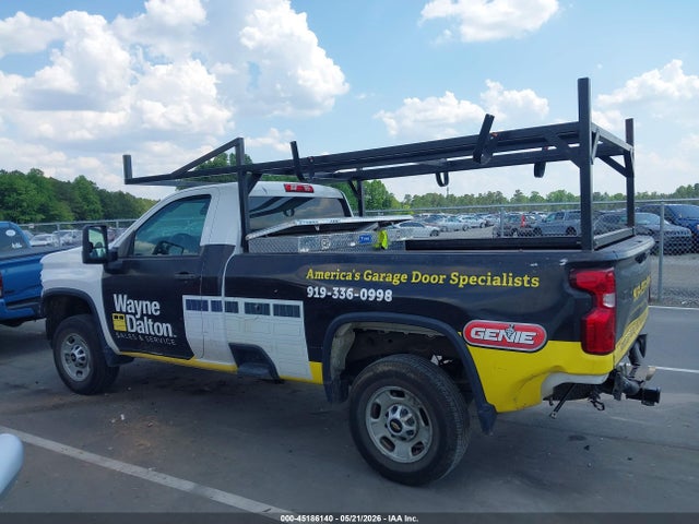 Aukcja sprzedaży 2022 Chevrolet Silverado 2500hd 2wd  Long Bed Wt, vin: 1GC0WLE78NF288179, numer aukcji: 45186140