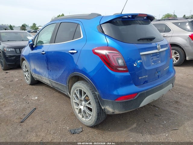 Продаж на аукціоні авто 2018 Buick Encore Sport Touring, vin: KL4CJ1SB5JB555282, номер лоту: 45186166