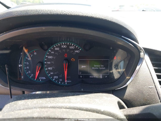 45186214 :رقم المزاد ، KL7CJPSB0KB790860 vin ، 2019 Chevrolet Trax Lt مزاد بيع