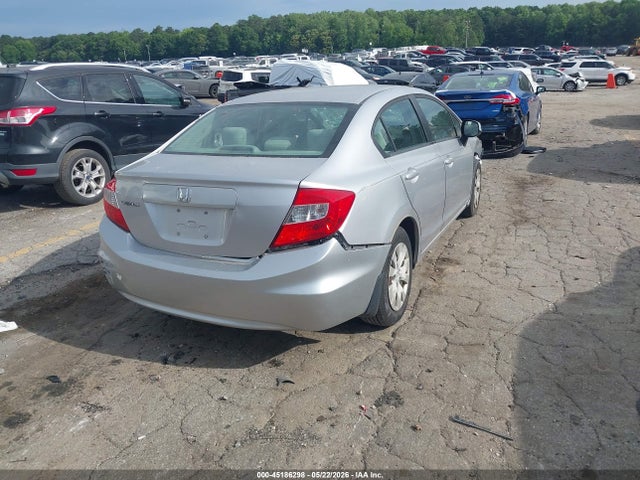 Aukcja sprzedaży 2012 Honda Civic Lx, vin: 19XFB2F5XCE018021, numer aukcji: 45186298