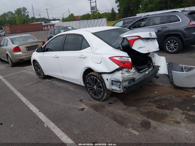 2015 Toyota Corolla S Plus მანქანა იყიდება აუქციონზე, vin: 2T1BURHE7FC466671, აუქციონის ნომერი: 45186300