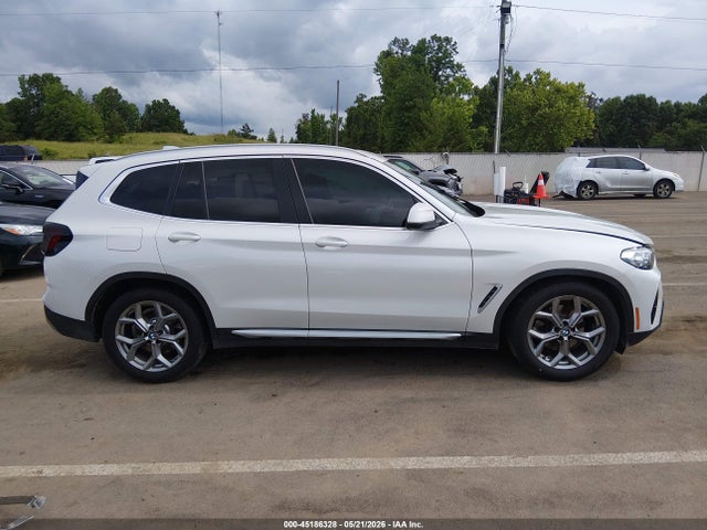 2022 Bmw X3 Xdrive30i მანქანა იყიდება აუქციონზე, vin: 5UX53DP01N9J50159, აუქციონის ნომერი: 45186328