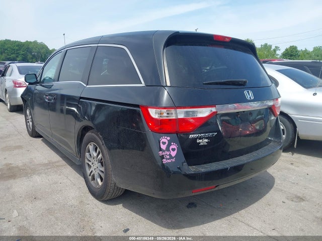 2013 Honda Odyssey Ex-l მანქანა იყიდება აუქციონზე, vin: 5FNRL5H61DB082980, აუქციონის ნომერი: 45186349