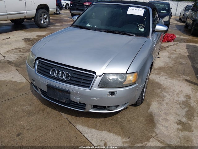 2005 Audi S4 მანქანა იყიდება აუქციონზე, vin: WUARL48H75K901557, აუქციონის ნომერი: 45186357