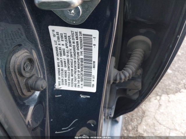 Aukcja sprzedaży 2017 Honda Civic Ex, vin: 19XFC2F7XHE201859, numer aukcji: 45186379