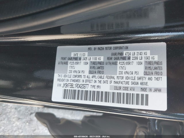 Mazda Cx-5 2.5 S Select 2024 JM3KFBBL1R0420977 Image 9