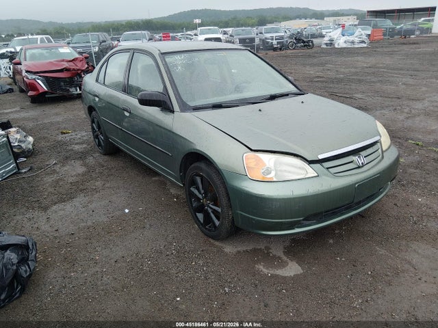 45186461 :رقم المزاد ، 2HGES16163H592219 vin ، 2003 Honda Civic Dx مزاد بيع
