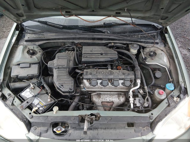 45186461 :رقم المزاد ، 2HGES16163H592219 vin ، 2003 Honda Civic Dx مزاد بيع