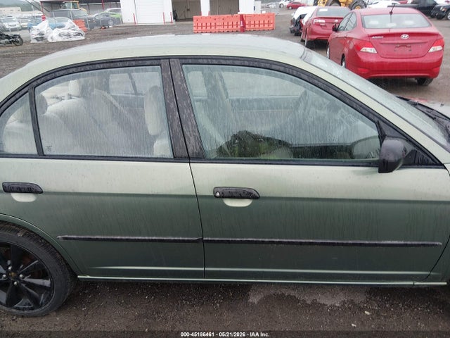 45186461 :رقم المزاد ، 2HGES16163H592219 vin ، 2003 Honda Civic Dx مزاد بيع
