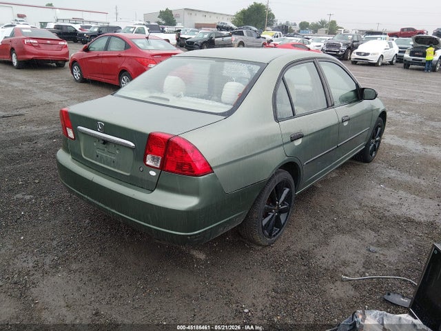 45186461 :رقم المزاد ، 2HGES16163H592219 vin ، 2003 Honda Civic Dx مزاد بيع