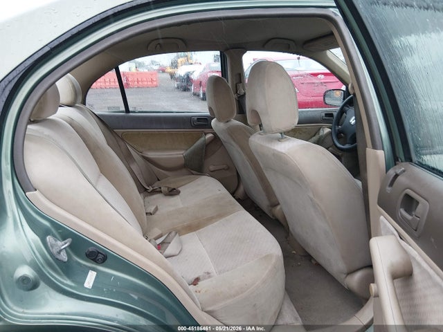 45186461 :رقم المزاد ، 2HGES16163H592219 vin ، 2003 Honda Civic Dx مزاد بيع
