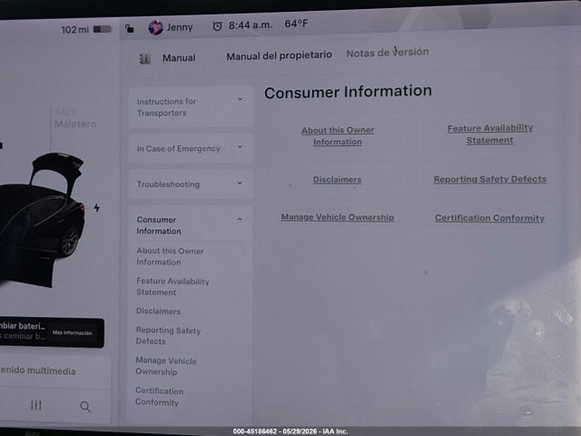 Продажа на аукционе авто 2018 Tesla Model 3 Long Range/performance, vin: 5YJ3E1EB9JF068539, номер лота: 45186462