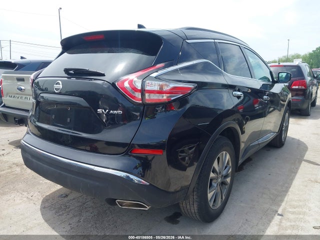 45186505 :رقم المزاد ، 5N1AZ2MH3JN157429 vin ، 2018 Nissan Murano Sv مزاد بيع