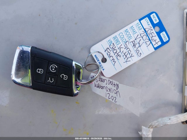 45186618 :رقم المزاد ، 1V2KC2CA3MC227542 vin ، 2021 Volkswagen Atlas Cross Sport 2.0t Se W/technology مزاد بيع