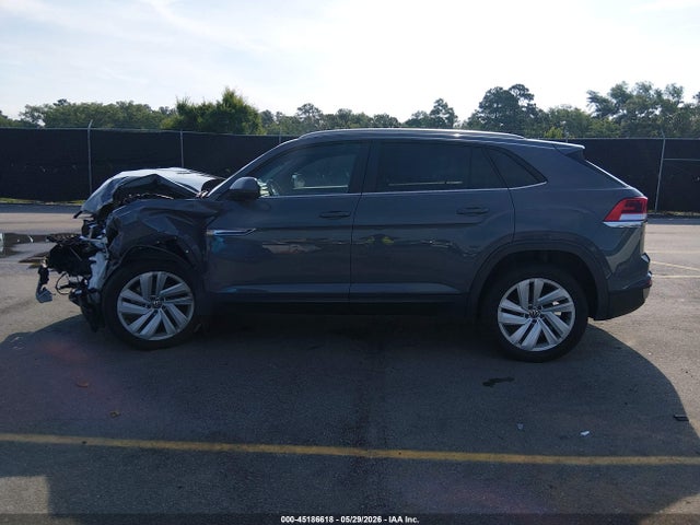 45186618 :رقم المزاد ، 1V2KC2CA3MC227542 vin ، 2021 Volkswagen Atlas Cross Sport 2.0t Se W/technology مزاد بيع