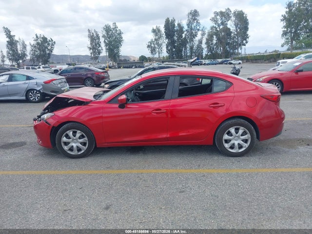 45186686 :رقم المزاد ، 3MZBM1U70FM185289 vin ، 2015 Mazda Mazda3 I Sport مزاد بيع
