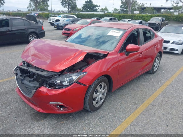 45186686 :رقم المزاد ، 3MZBM1U70FM185289 vin ، 2015 Mazda Mazda3 I Sport مزاد بيع