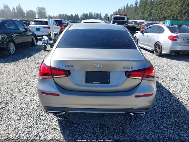 Aukcja sprzedaży 2020 Mercedes-benz A 220 4matic, vin: WDD3G4FB5LW039084, numer aukcji: 45186710