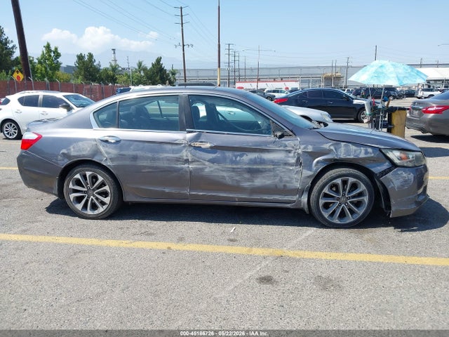 Продажа на аукционе авто 2014 Honda Accord Sport, vin: 1HGCR2F54EA107587, номер лота: 45186726