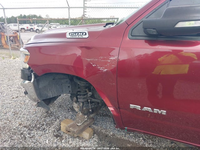 45186776 :رقم المزاد ، 1C6SRFFT6KN731287 vin ، 2019 Ram 1500 Big Horn/lone Star  4x4 5'7 Box مزاد بيع