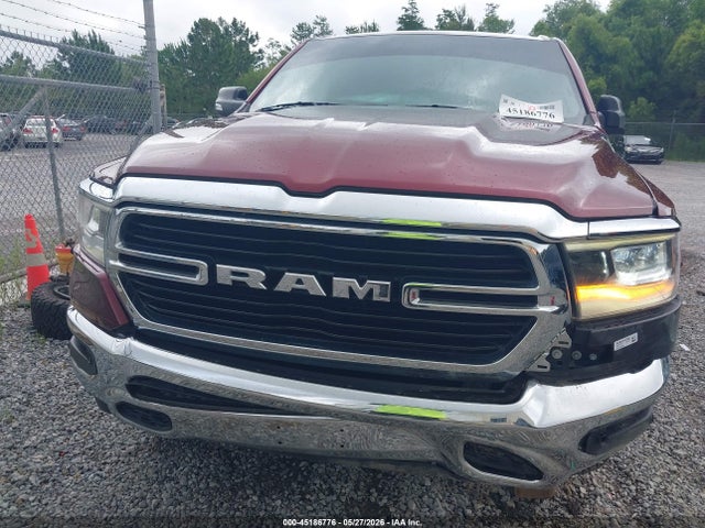 45186776 :رقم المزاد ، 1C6SRFFT6KN731287 vin ، 2019 Ram 1500 Big Horn/lone Star  4x4 5'7 Box مزاد بيع