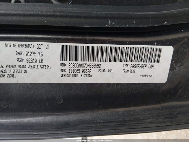 Продаж на аукціоні авто 2013 Chrysler 300 Motown, vin: 2C3CCAAG7DH556592, номер лоту: 45186802