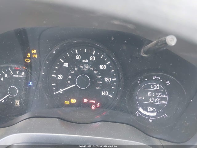 3CZRU5H3XLM707402 Honda Hr-v 2wd Lx