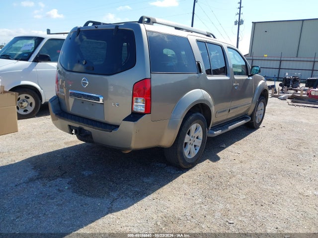2005 Nissan Pathfinder Le მანქანა იყიდება აუქციონზე, vin: 5N1AR18U95C733219, აუქციონის ნომერი: 45186840