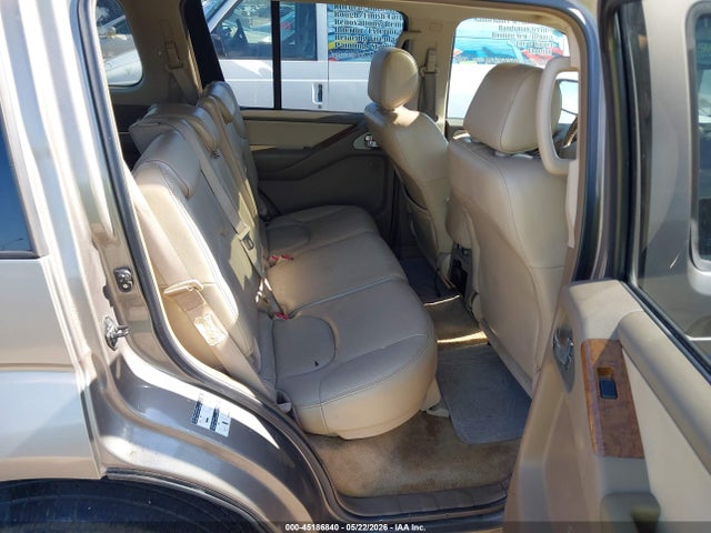 2005 Nissan Pathfinder Le მანქანა იყიდება აუქციონზე, vin: 5N1AR18U95C733219, აუქციონის ნომერი: 45186840