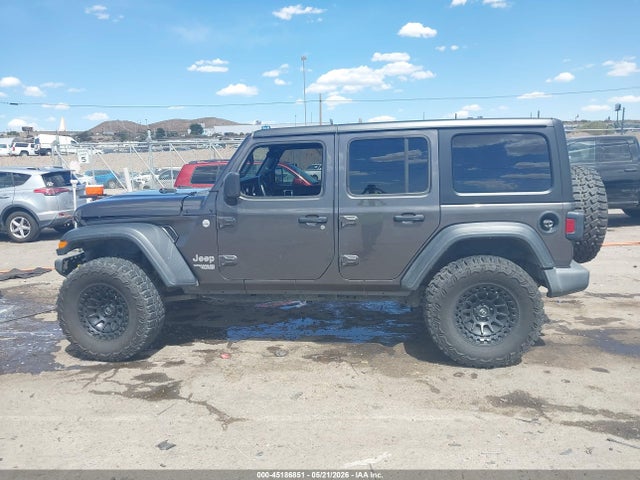 Продажа на аукционе авто 2018 Jeep Wrangler Unlimited Sport S 4x4, vin: 1C4HJXDG7JW162710, номер лота: 45186851