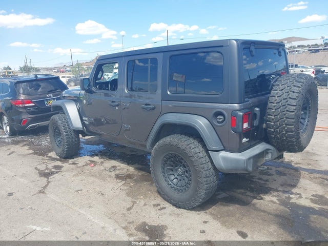 Продажа на аукционе авто 2018 Jeep Wrangler Unlimited Sport S 4x4, vin: 1C4HJXDG7JW162710, номер лота: 45186851