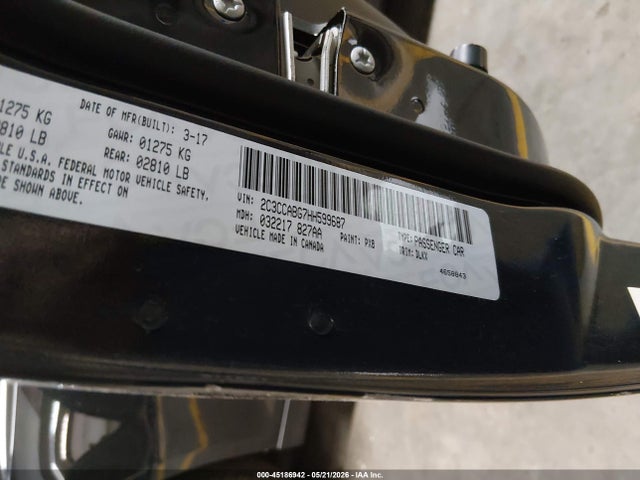 2C3CCABG7HH599687 Chrysler 300 300s Alloy Edition