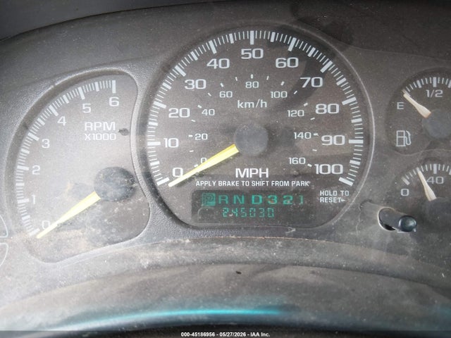 Aukcja sprzedaży 2001 Chevrolet Silverado 1500 Lt, vin: 2GCEC19T111174861, numer aukcji: 45186956