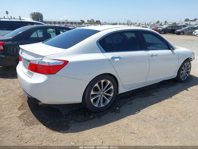 45187036 :رقم المزاد ، 1HGCR2F55EA190222 vin ، 2014 Honda Accord Sport مزاد بيع
