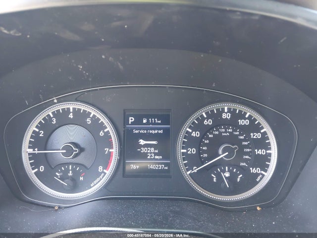 45187054 :رقم المزاد ، 5NMS23AD1KH007970 vin ، 2019 Hyundai Santa Fe Se مزاد بيع