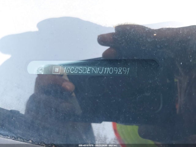 Aukcja sprzedaży 2018 Chevrolet Colorado Z71, vin: 1GCGSDEN1J1109891, numer aukcji: 45187078