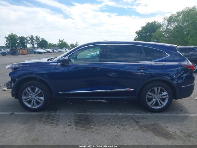 45187079 :رقم المزاد ، 5J8YE1H3XNL016531 vin ، 2022 Acura Mdx Standard مزاد بيع